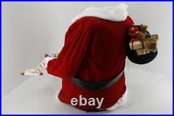 SEE NOTES Fraser Hill Farm FSC058-2RD6-AA 58 Inch African American Dancing Santa