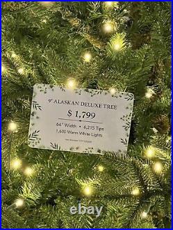 STUNNING 9' Barcana Christmas Tree from Rogers Garden, Newport Beach