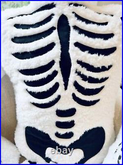 Skeleton Pillow Jumbo 5ft Body Plush Jointed Sherpa Stonehouse Viral Fun NEW
