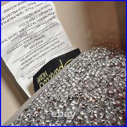 Sparkles Ghost PINK & SILVER Sequin Bling Glam Pillow Set NWT