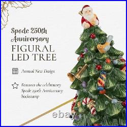 Spode Christmas Tree Collection Spode 250th Anniversary Figural LED Tree