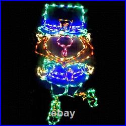 St. Patrick's Day Decorations Outdoor Animated LED Dancing Leprechaun Wireframe