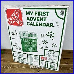 Step2 My First Advent Calendar 25 Day Christmas Countdown'Retired' New Open Box