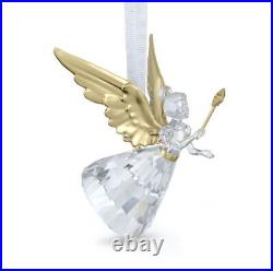 Swarovski Holiday Magic Clear/Gold Tone Angel Ornament 5657008