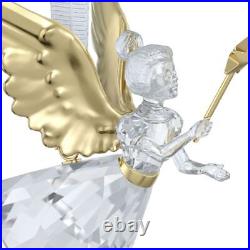 Swarovski Holiday Magic Clear/Gold Tone Angel Ornament 5657008