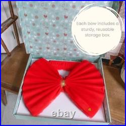 The Red Door Bow Large Red Christmas Holiday Ribbon Wreath Decoration