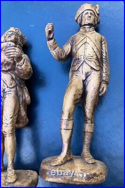 VTG Austin Products Colonial Revolutionary War Statue Town Crier Paul Revere 20