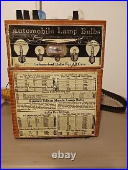 Vintage Automotive Light Bulb And Fuse Tester Homemade Machine