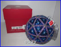 WATERFORD 2017 TIMES SQUARE MASTERPIECE BALL 6 ORNAMENT Gift of Kindness in Box