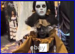 Wait 4 It! Halloween Prop 5' Standing Girl Pop Up Head Animated Goul (pre Sale)