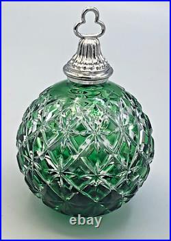 Waterford Lismore 2014 crystal Cased Ball Ornament, gently used