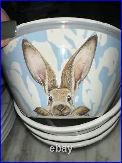 William Sonoma Grey Bunny 2022 Discontinued Pieces