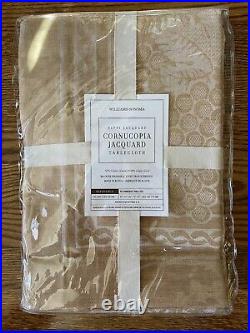 Williams-Sonoma Cornucopia Jacquard Tablecloth 70x90 NWT