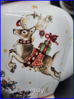 Williams Sonoma Twas The Night Before Christmas Teapot And Creamer Discontinued